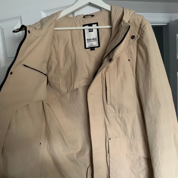 Tan Spring Jacket - Soia & Kyo (Size Small) - Picture 4 of 9
